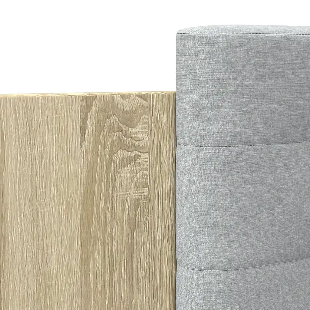 Giroletto Testiera Rovere Sonoma 150x200 cm Legno Multistrato
