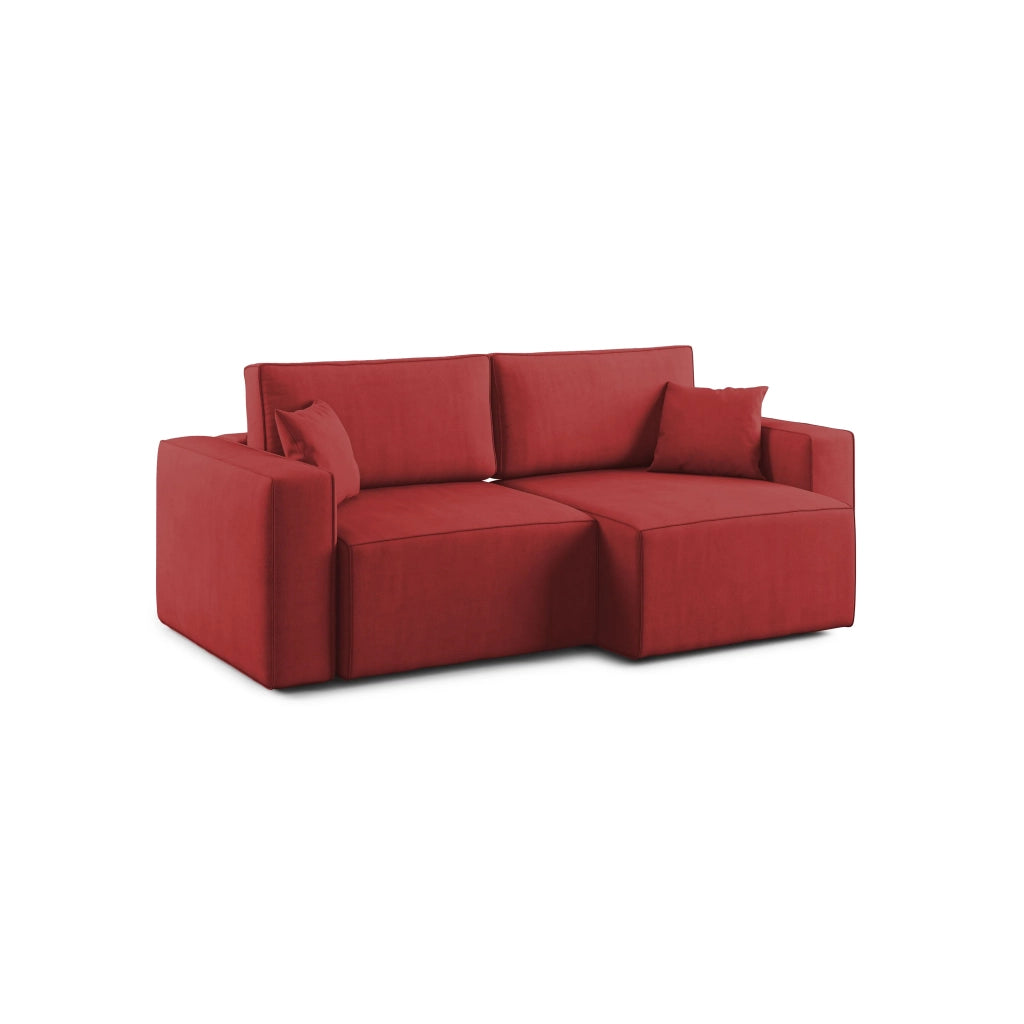 Morfeo Divano in tessuto impermeabile 215 cm rosso