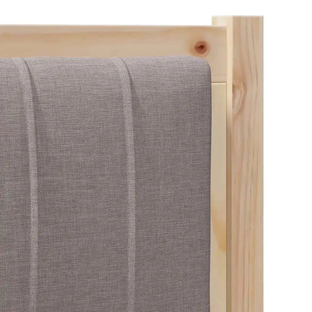 Testiera | Testata imbottita con Testiera | Testata Marrone 75 cm Pino massello