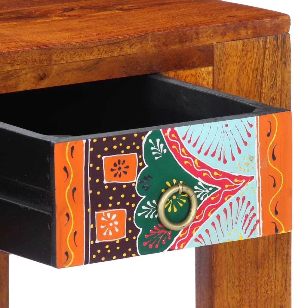 Scrivania | Tavolo da Ufficio con cassetto Marrone 100 x 50 x 75 cm