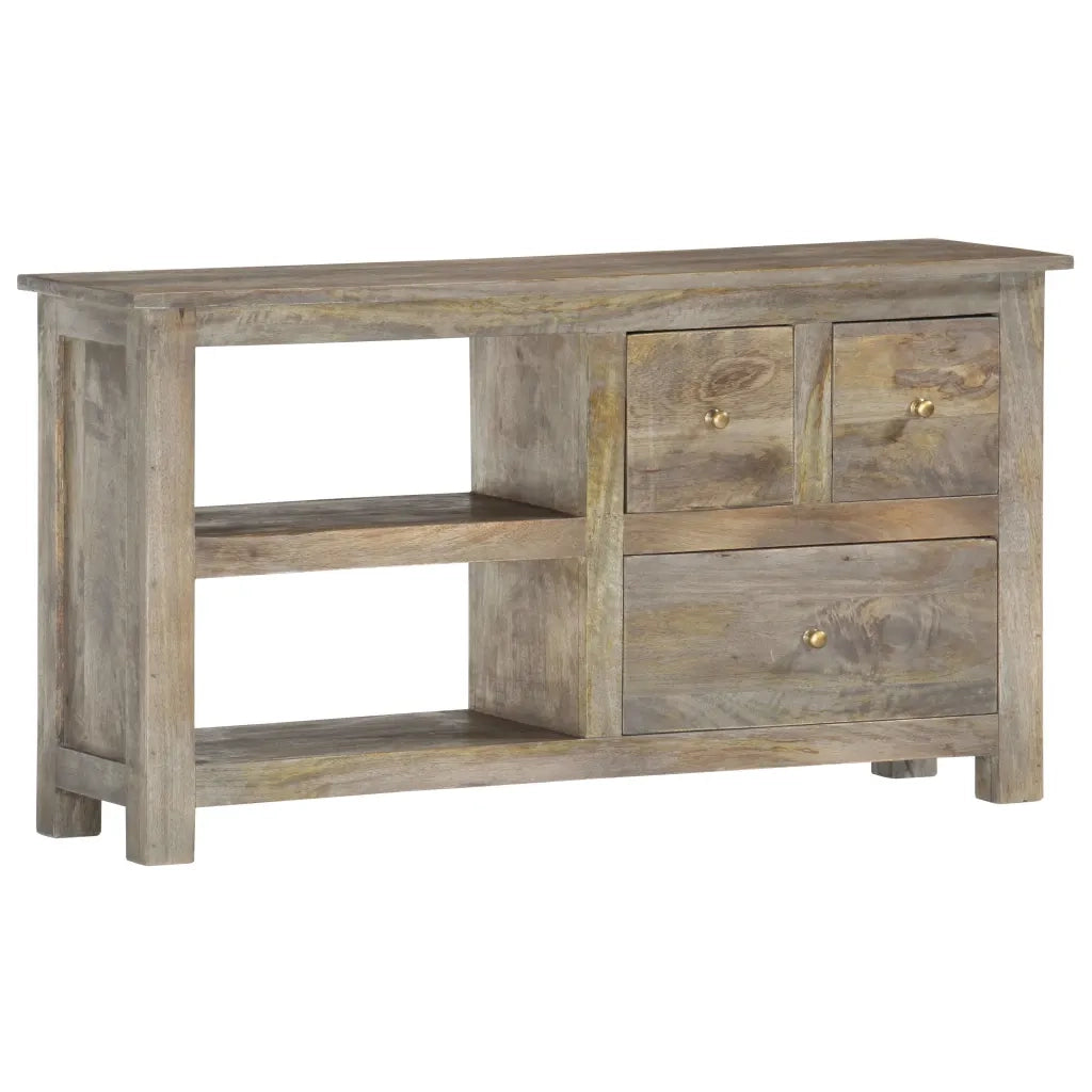 Mobile Porta TV 100x30x55 cm in Legno Massello di Mango 286385