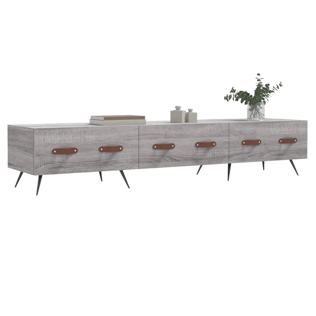 Mobile TV | Armadietto TV | Mobile Porta TV Grigio Sonoma 150x36x30 cm in Legno Multistrato