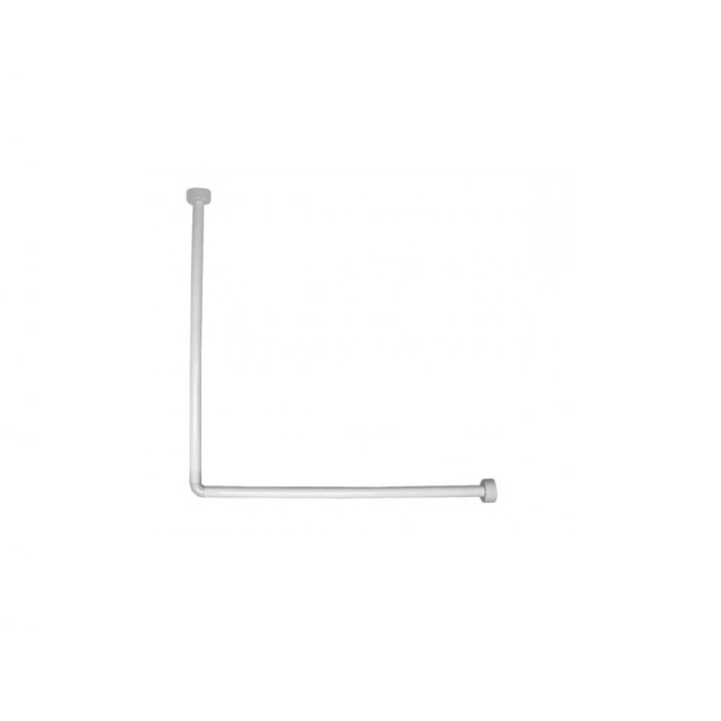 Asta Telaio per tenda doccia 80 x 80 cm supporto per asta bastone tenda bagno