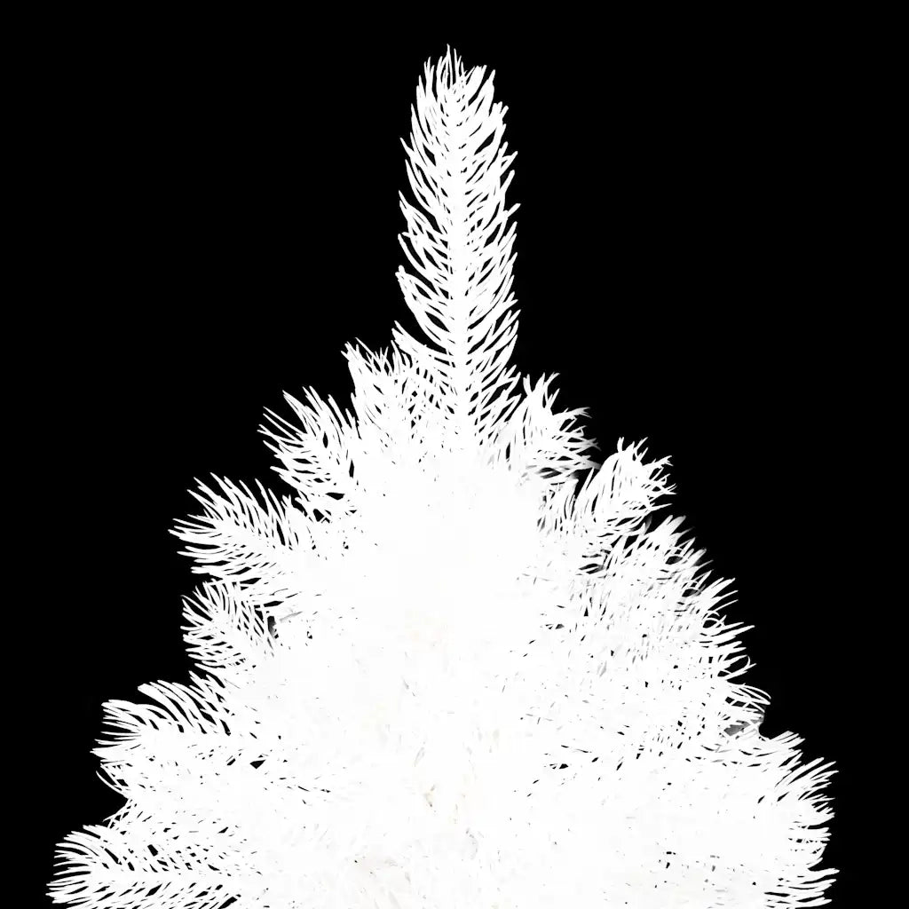 Albero di Natale | Decorazioni natalizie Artificiale con Aghi Realistici Bianco 210 cm