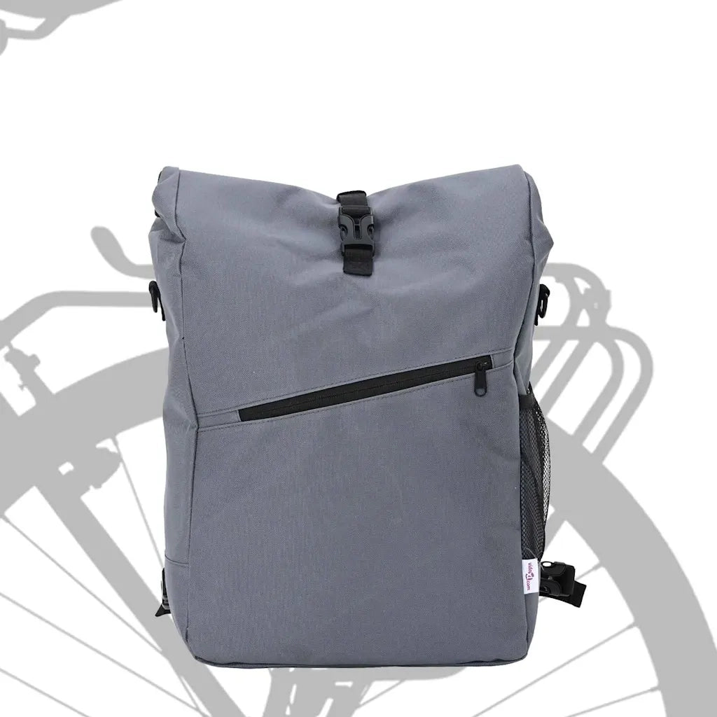 Borsa per biciclette Grigio 33 x 16 x 60 cm Poliestere 42008087