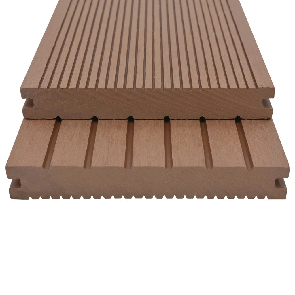 Pavimento da Deck 30 pcs Marrone Chiaro WPC 3444733