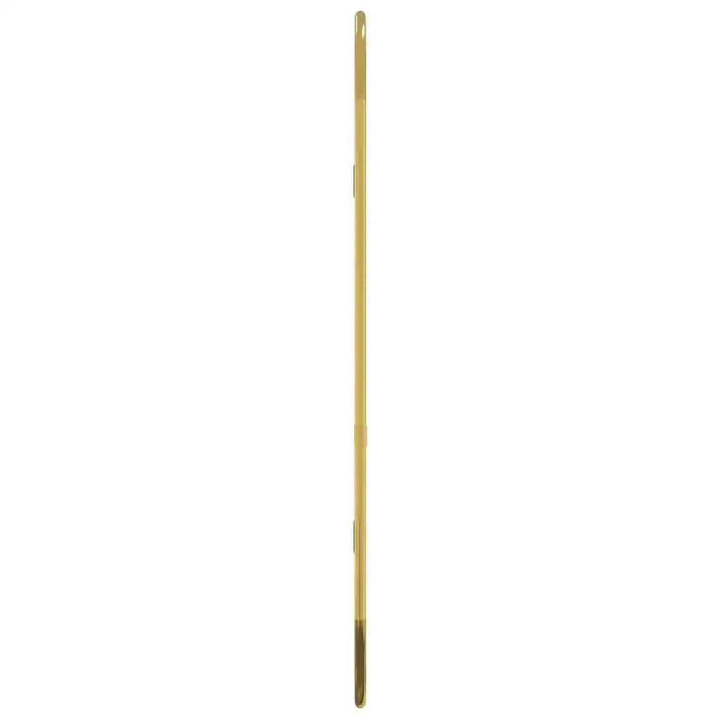 Specchio da Parete Dorato 50x20 cm Ovale 348196