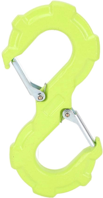 Trekhaak S-vorm a forma di L - Cassetta in acciaio inossidabile - Capacità di carico 6600 lbs - Multifunzionale - Resistente - Design compattibile - Trekhaak