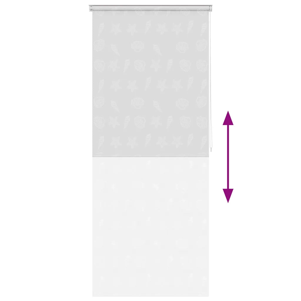 Tenda a rullo | Tenda avvolgibile per Doccia 100x240 cm Stella Marina