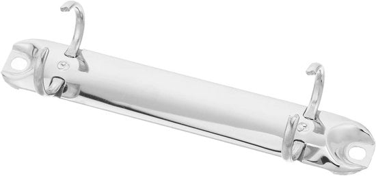 Documentazione per Mappe Documentali con Cerniera in Metallo Argento 5cm - Materiali per Ufficio
