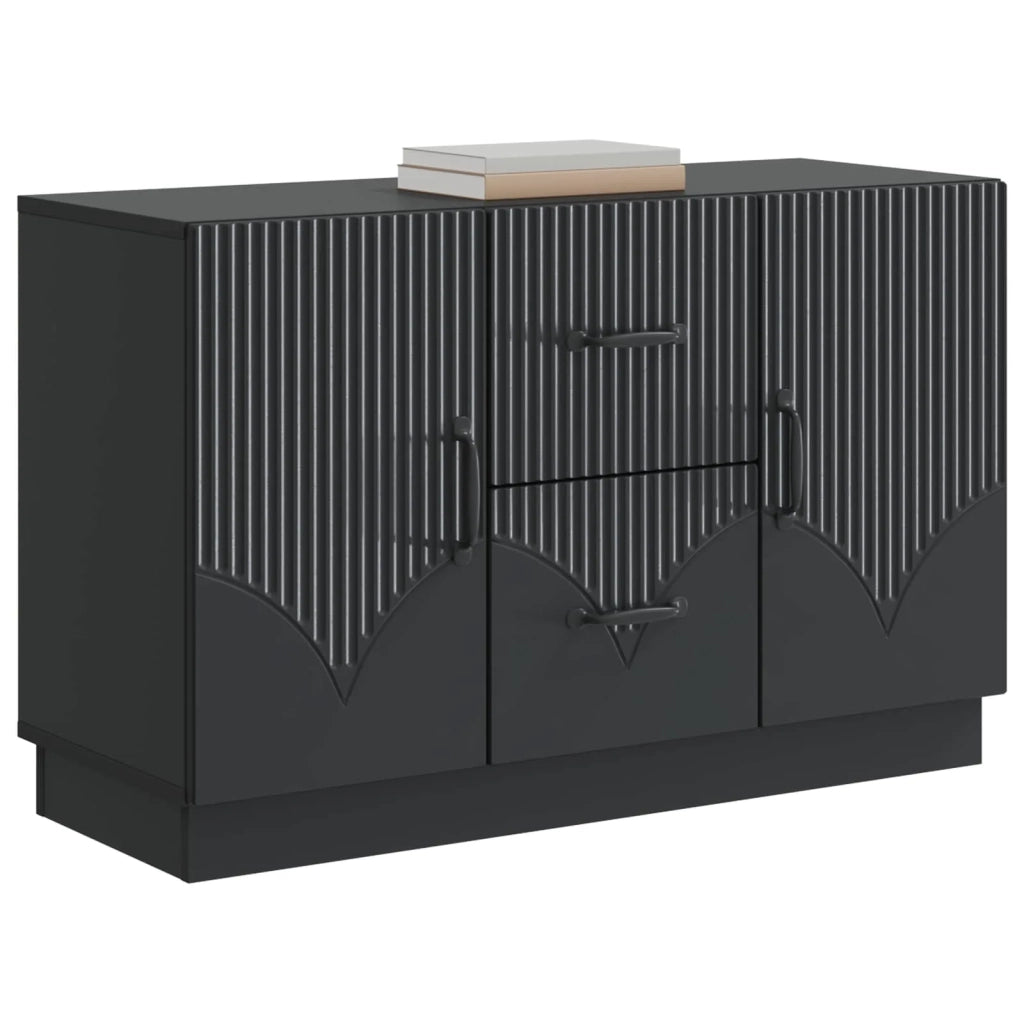 Credenza Nero 89 x 34,5 x 57 cm Legno ingegnerizzato 895346