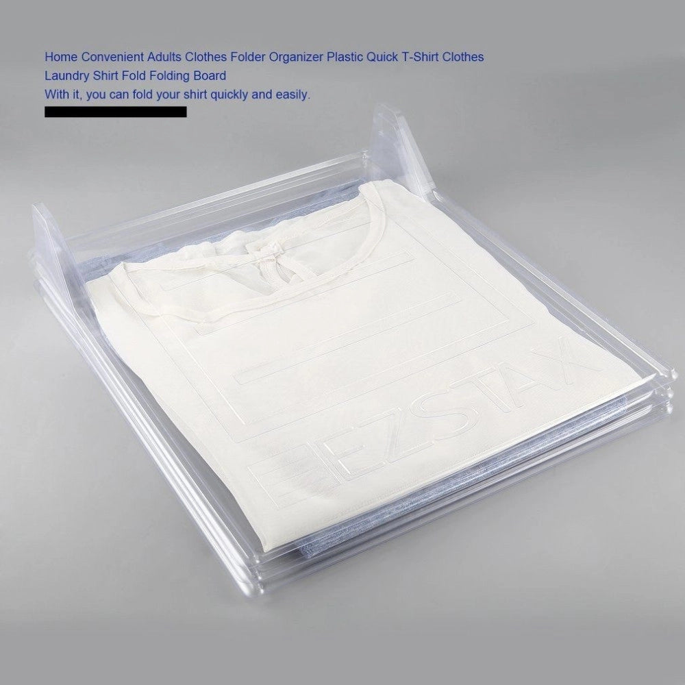Trade Shop - Organizer Per Magliette Salvaspazio T-shirt Pieghevole Cabina Armadio Cassetto -