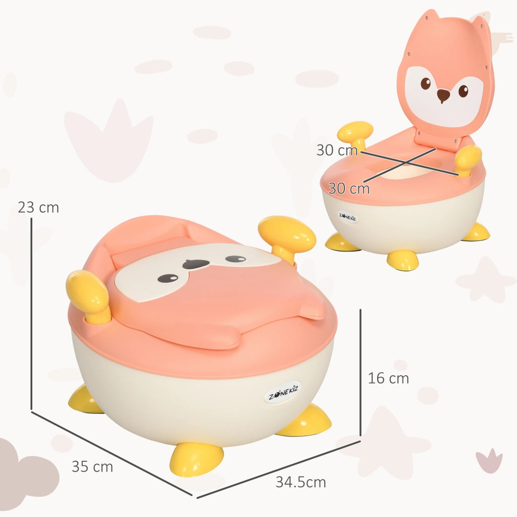 Vasino per Bambini con Schienale e Braccioli ¨C Minimal ¨C Rosa