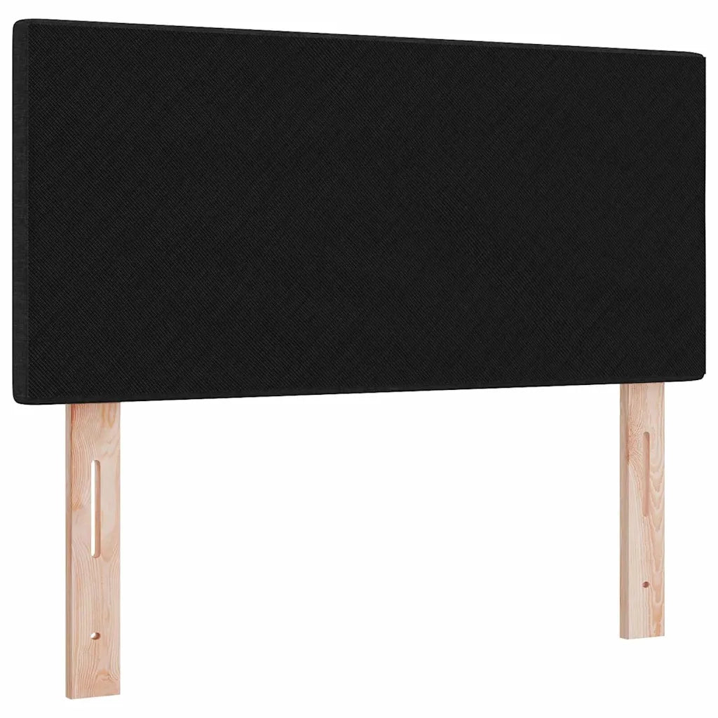 Testiera | Testata LED con strisce LED con Testiera | Testata Nero 90 cm Tessuto
