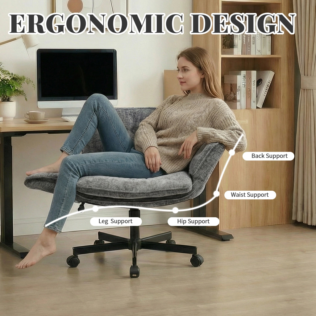 Sedia da ufficio ¨C Xylo ¨C Grigio scuro