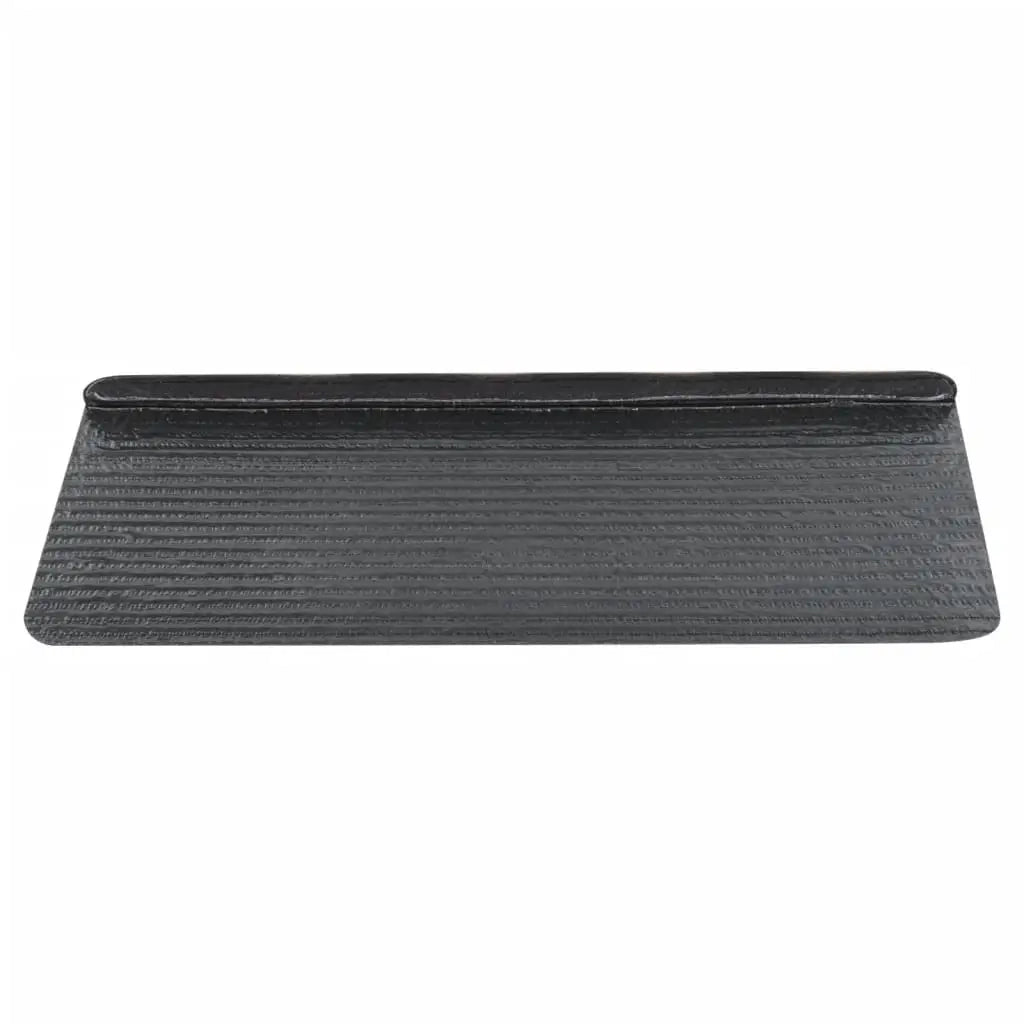 Tappetini Autoadesivi per Scale 30 pz | Gradini per Scale Neri 65x24,5x3,5 cm