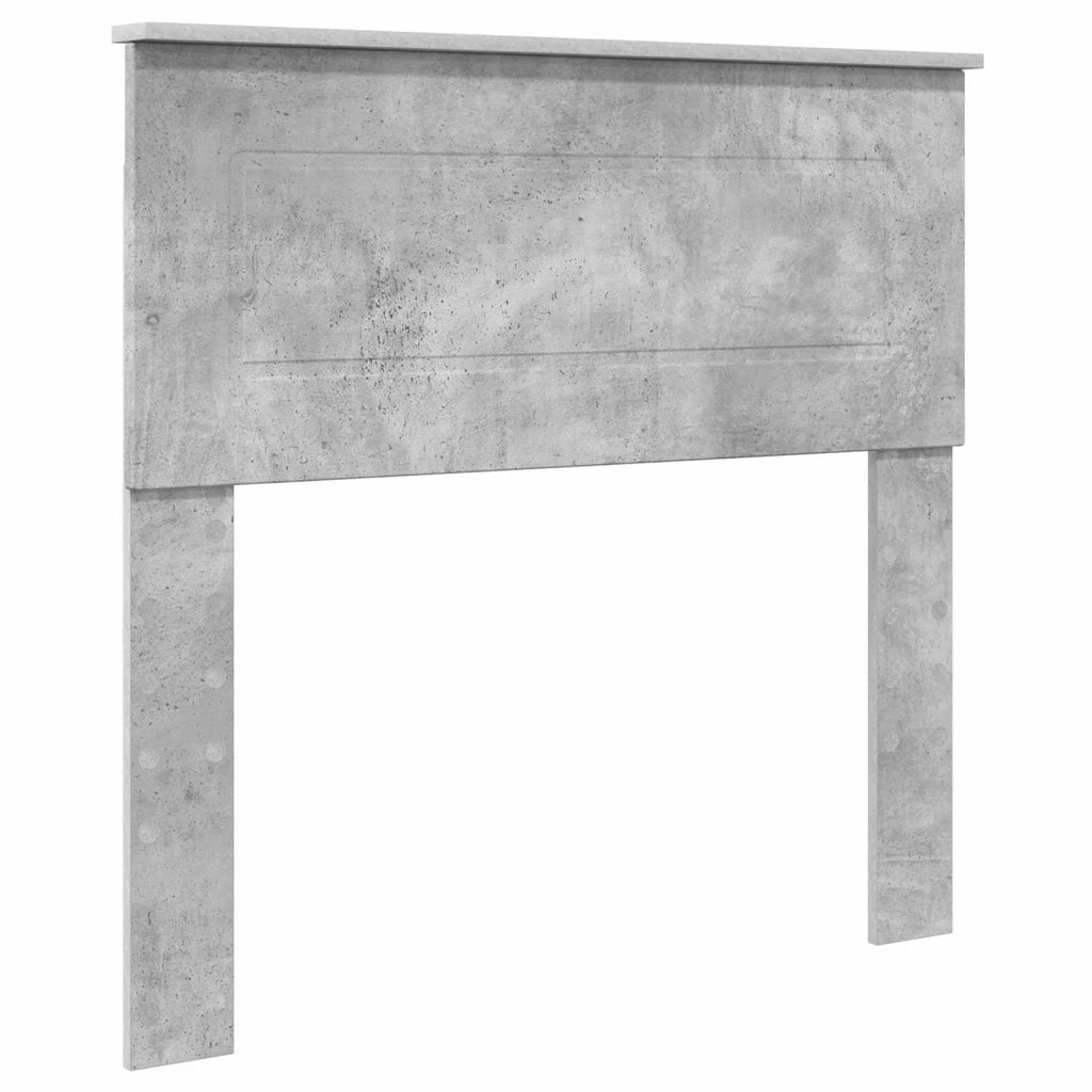 Struttura del letto con lo scaffale Grigio cemento 70 x 190 cm 3408420