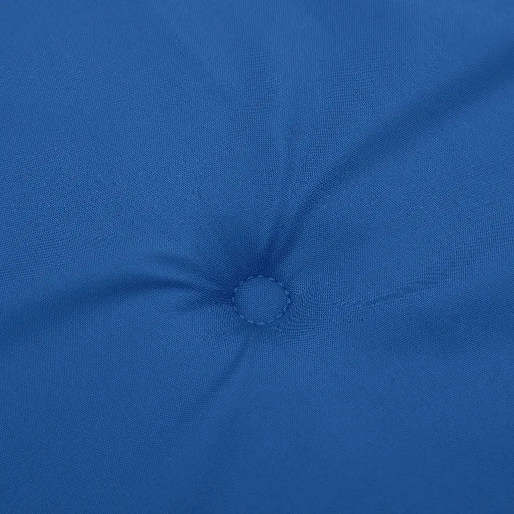 Cuscini per Sedia 4 pz Blu Reale 100x50x3 cm in Tessuto Oxford 314144