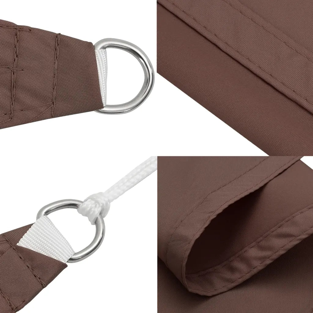 Vela Parasole | Telo Ombra | Vela da ombra in Tela Oxford Quadrata 2x2 m Marrone
