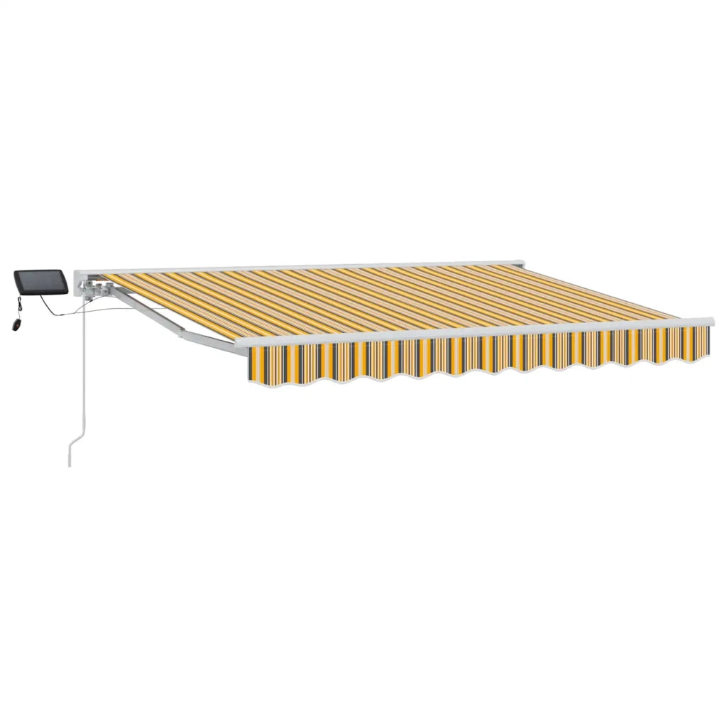 Cornice per Tenda Manuale con LED 2,5 x 2 m 3420507