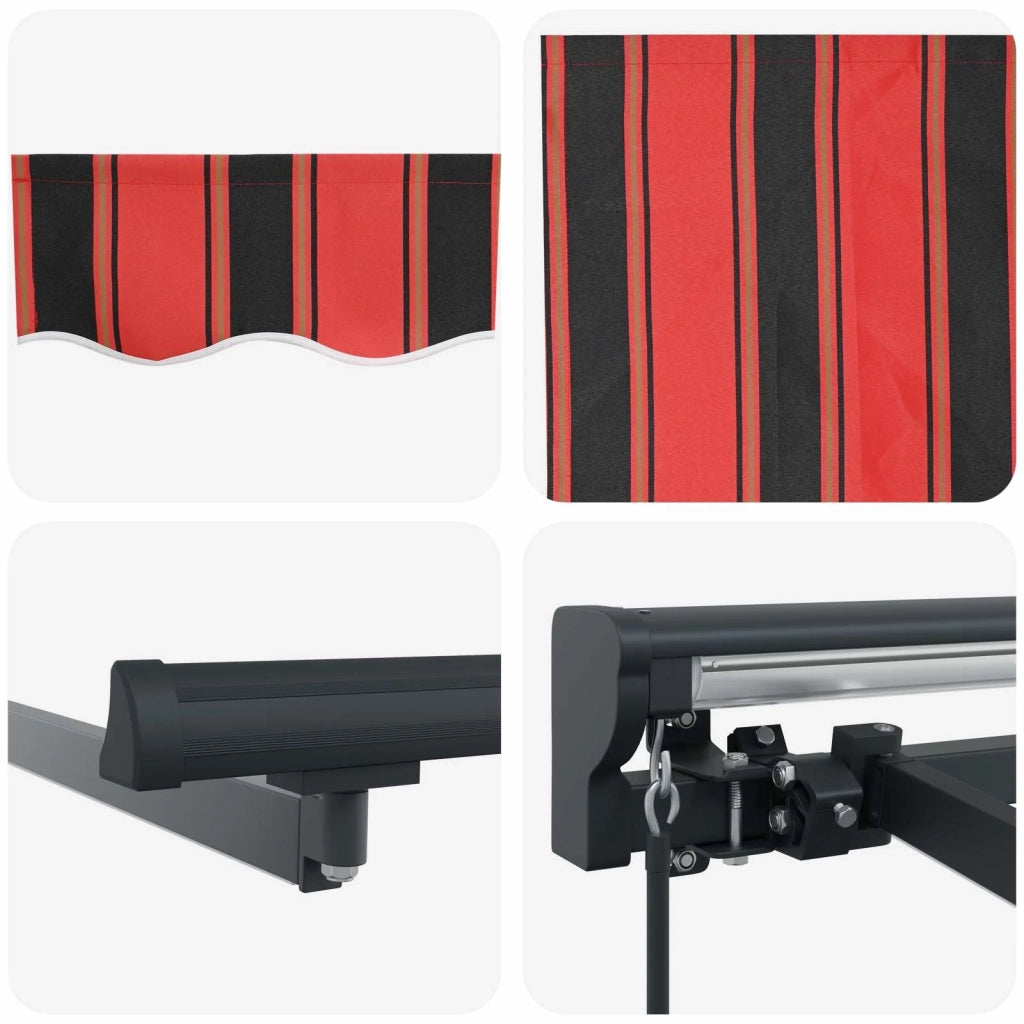 Cornice per Tenda Manuale con LED 4,5 × 3 m 3420880