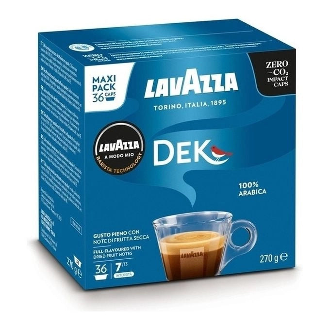 Lavazza A Modo Mio Dek Cremoso, 36 Capsule