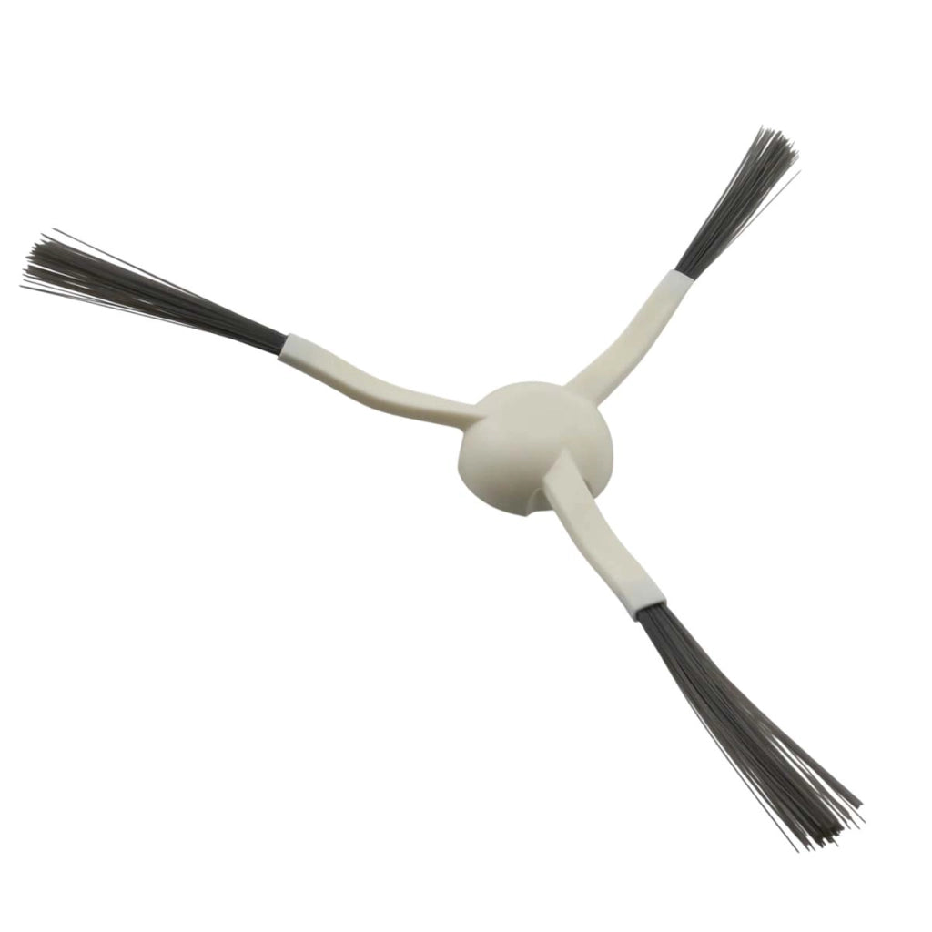 Spazzola Laterale per Robot Aspirapolvere Dreame W10S 3 Bracci Flessibili Bianco / Nero Avizar