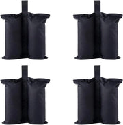 Set di 4 Sacchi per Pesi per Tenda - Per Tende da Giardino e Padiglioni - Sabbia non Inclusa