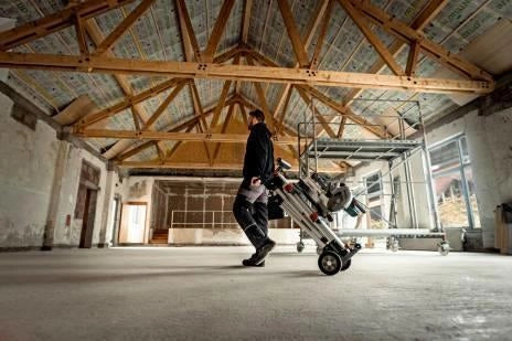 Metabo KGS 216 M Sega Troncatrice con Trazione 1200 W Lama 216 mm Precision Cut Line 305x70 mm 5000 rpm