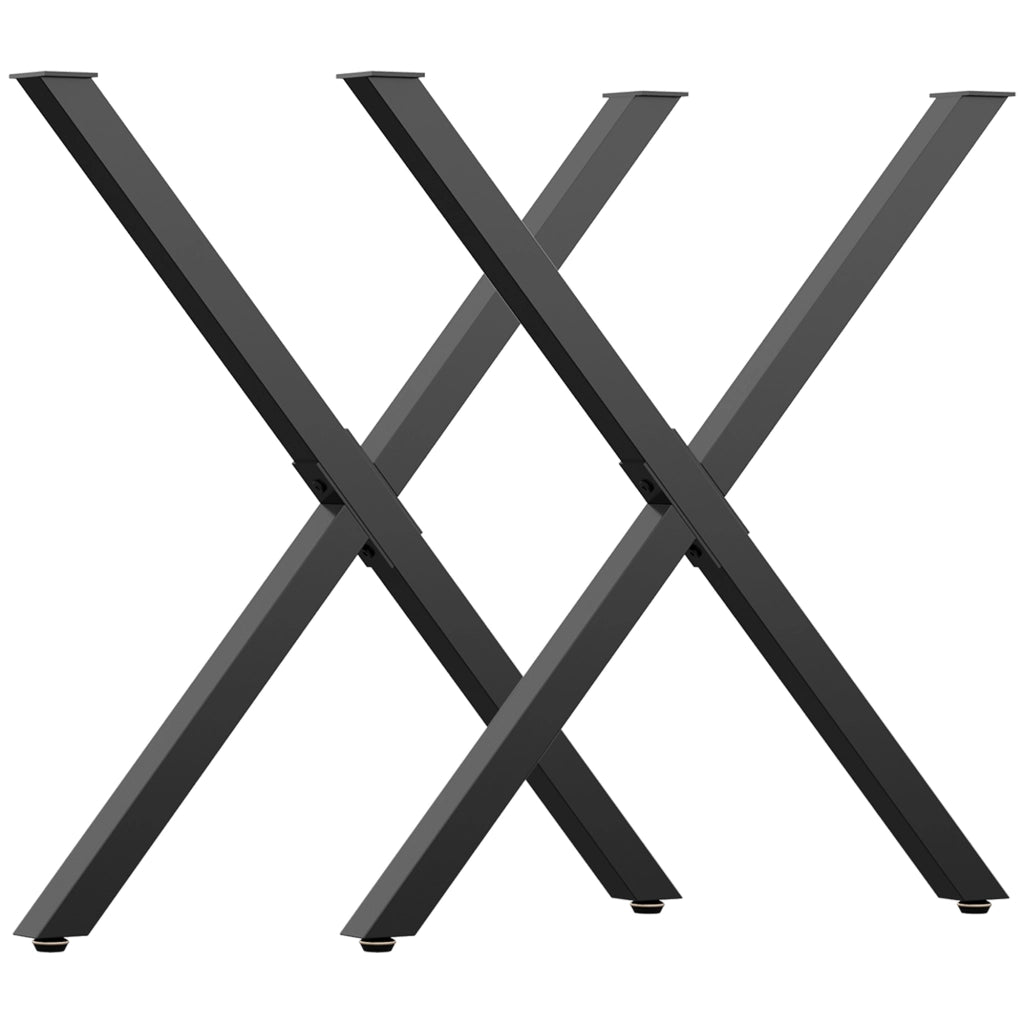 Tavolino ¨C zephmum ¨C nero, metallo, 70x72 cm