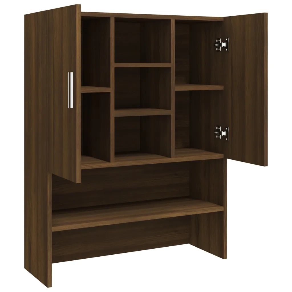 Mobile per Lavatrice Rovere Marrone 70,5x25,5x90 cm 815947