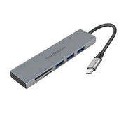 HUB USB-C 3PORTE USB 3/CARDREADE