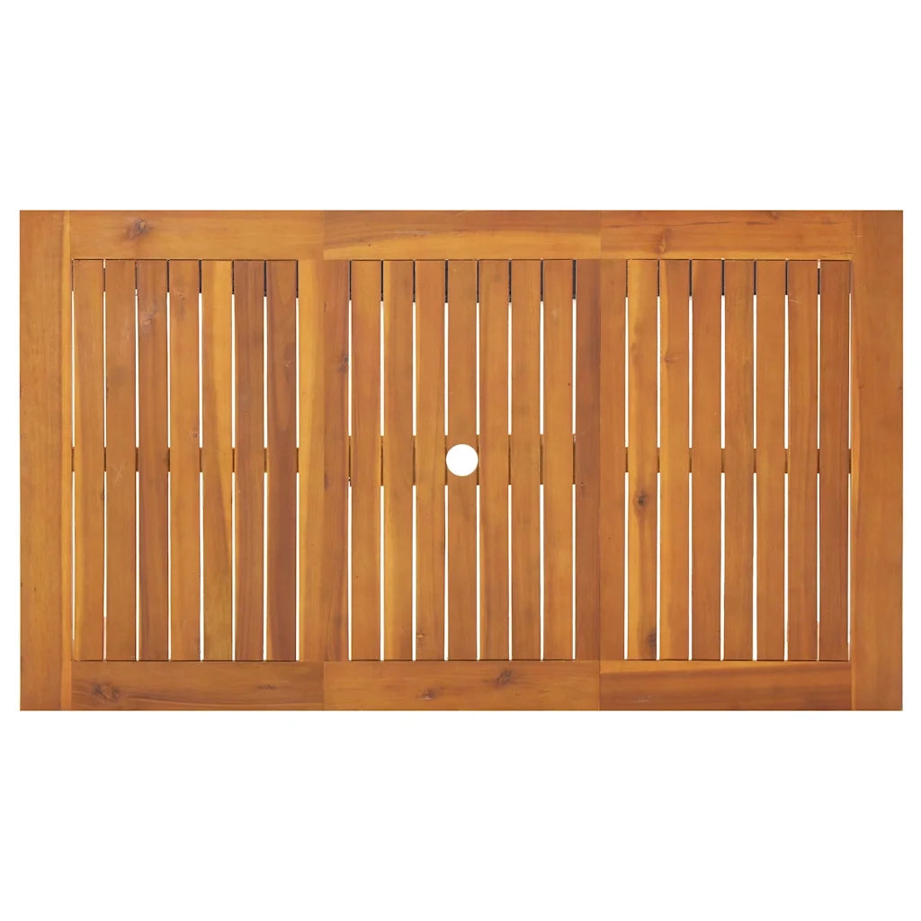 Set da Pranzo per Giardino 5 pcs Grigio 3365536