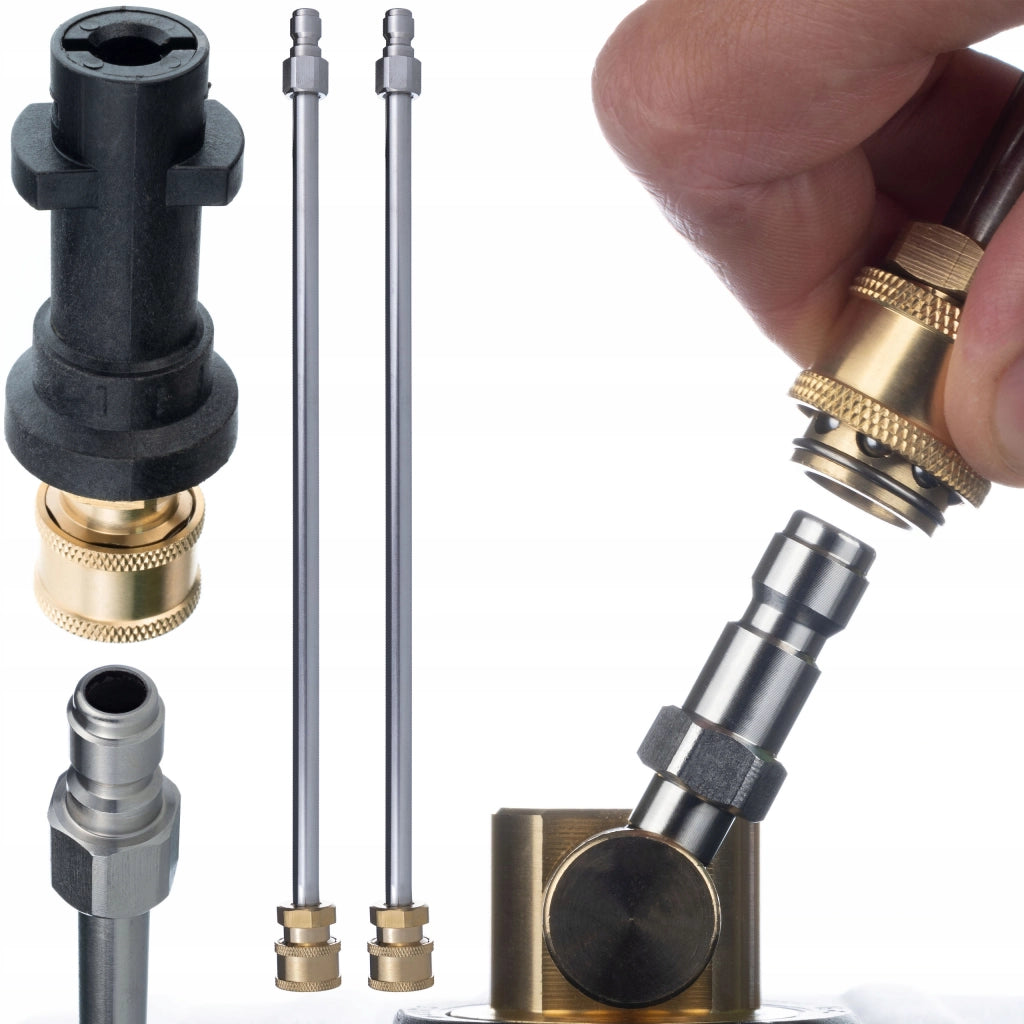 Spazzola T-Racer Mosmatic con Adattatore Bayonet – Compatibile con Kärcher K2–K7