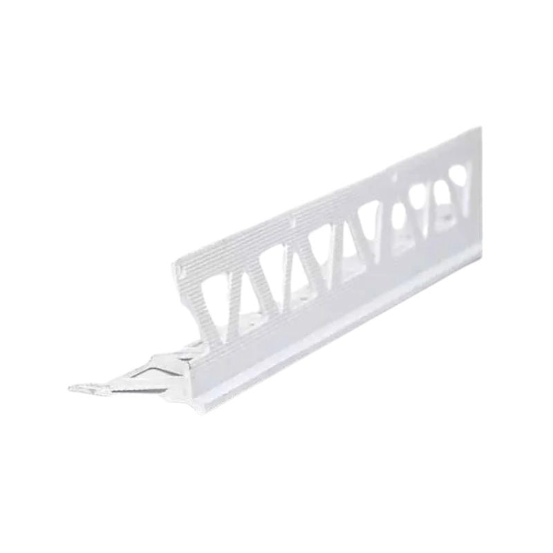 Paraspigolo in pvc testa a "T" per intonaco 2,8 metri
