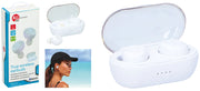 AURICOLARI CUFFIE BLUETOOTH WIRELESS ALL RIDE IN COLORE BIANCO