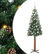 Albero di Natale | Decorazioni natalizie snodato con 150 LED con supporto Verde 150 cm