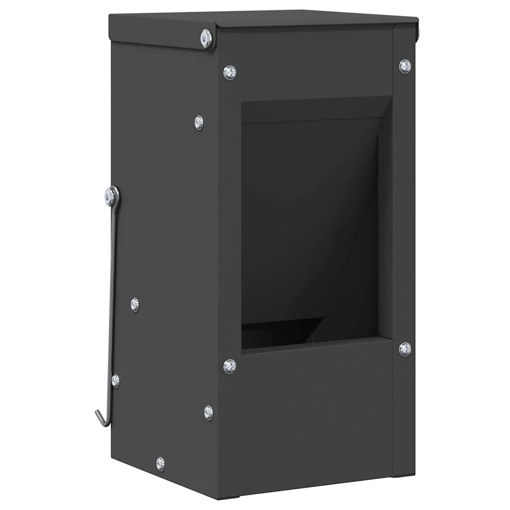Mangiatore per conigli Nero 12,5 x 12,5 x 25 cm CFW2117979