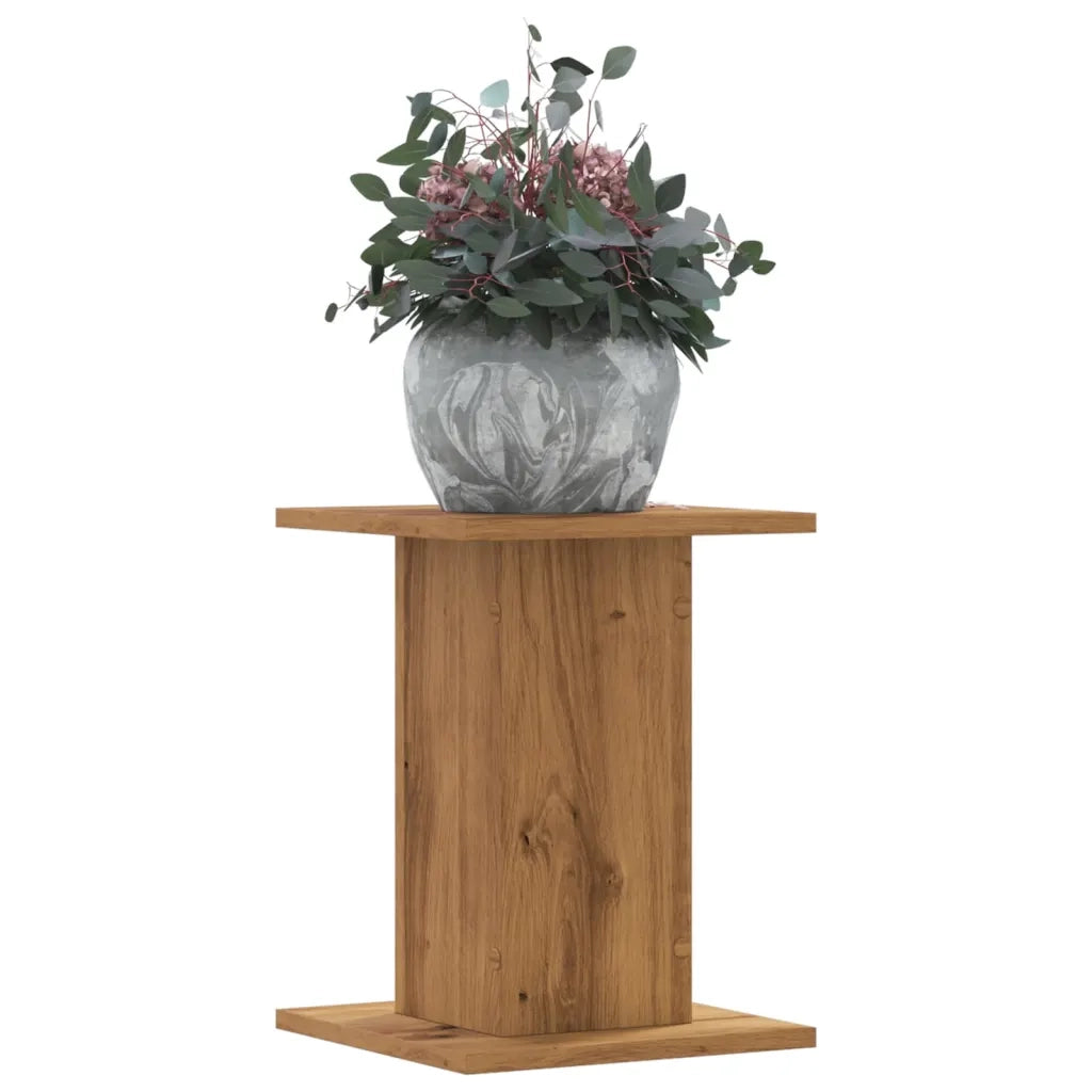 Supporti piante | Sostegno per piante 2 pz Rovere Artigianale 30x30x40 cm Truciolato