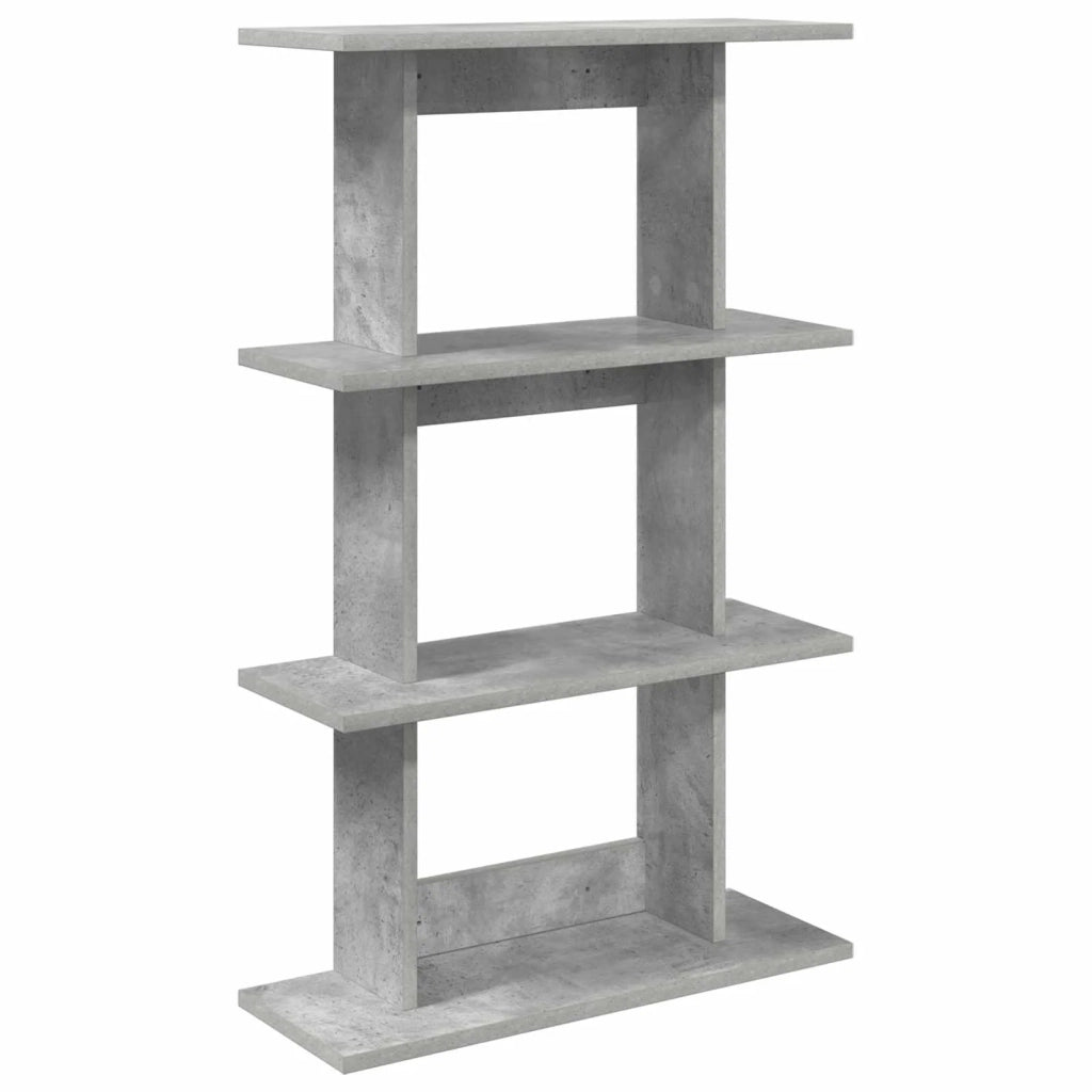 Scaffale da parete A parete Grigio Cemento 56 x 20 x 90 cm 8012071