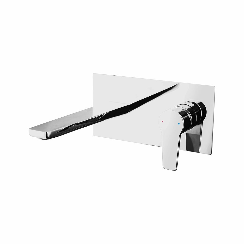 Set miscelatori: lavabo ad incasso bidet senza scarico ed esterno vasca c/rubinetto cromato | Jane