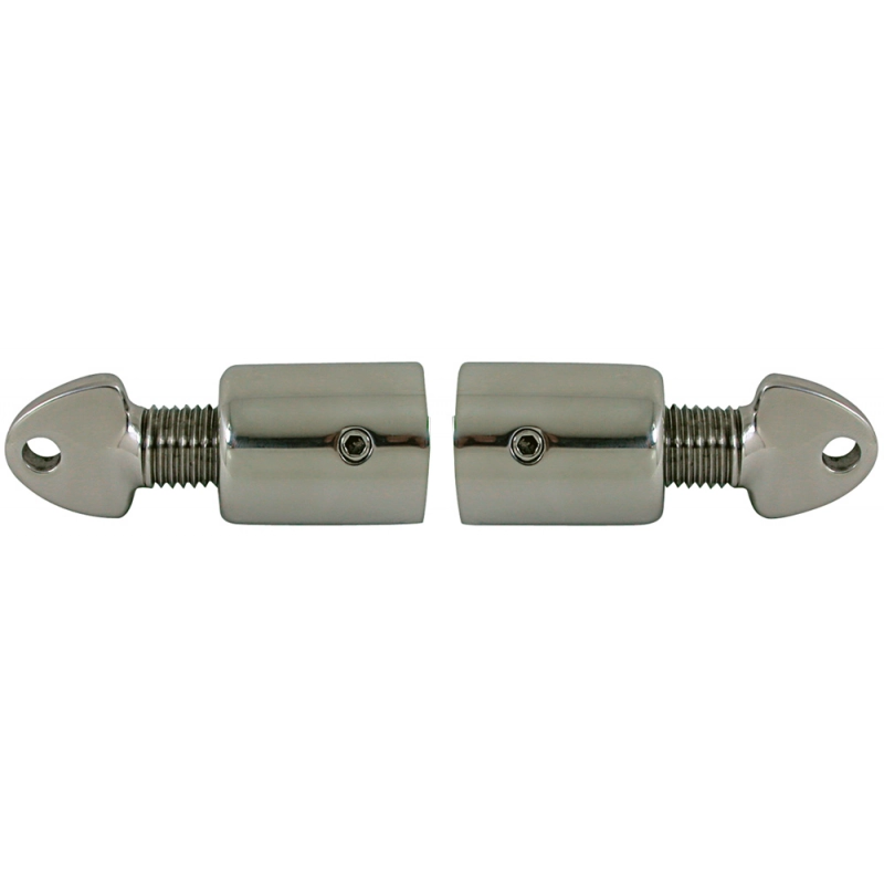 COPPIA DI GIUNTO INOX Ø MM.25