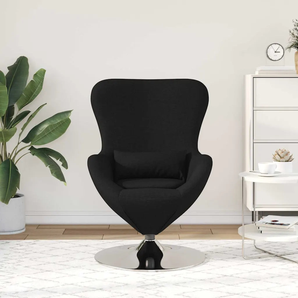 Poltrona uovo Nero 63 x 73 x 90 cm Tessuto 42002738