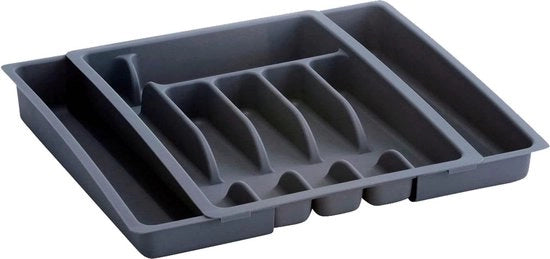 Scatola di stoccaggio, ripiegabile, 28-48 x 38 x 6,5 cm in plastica
