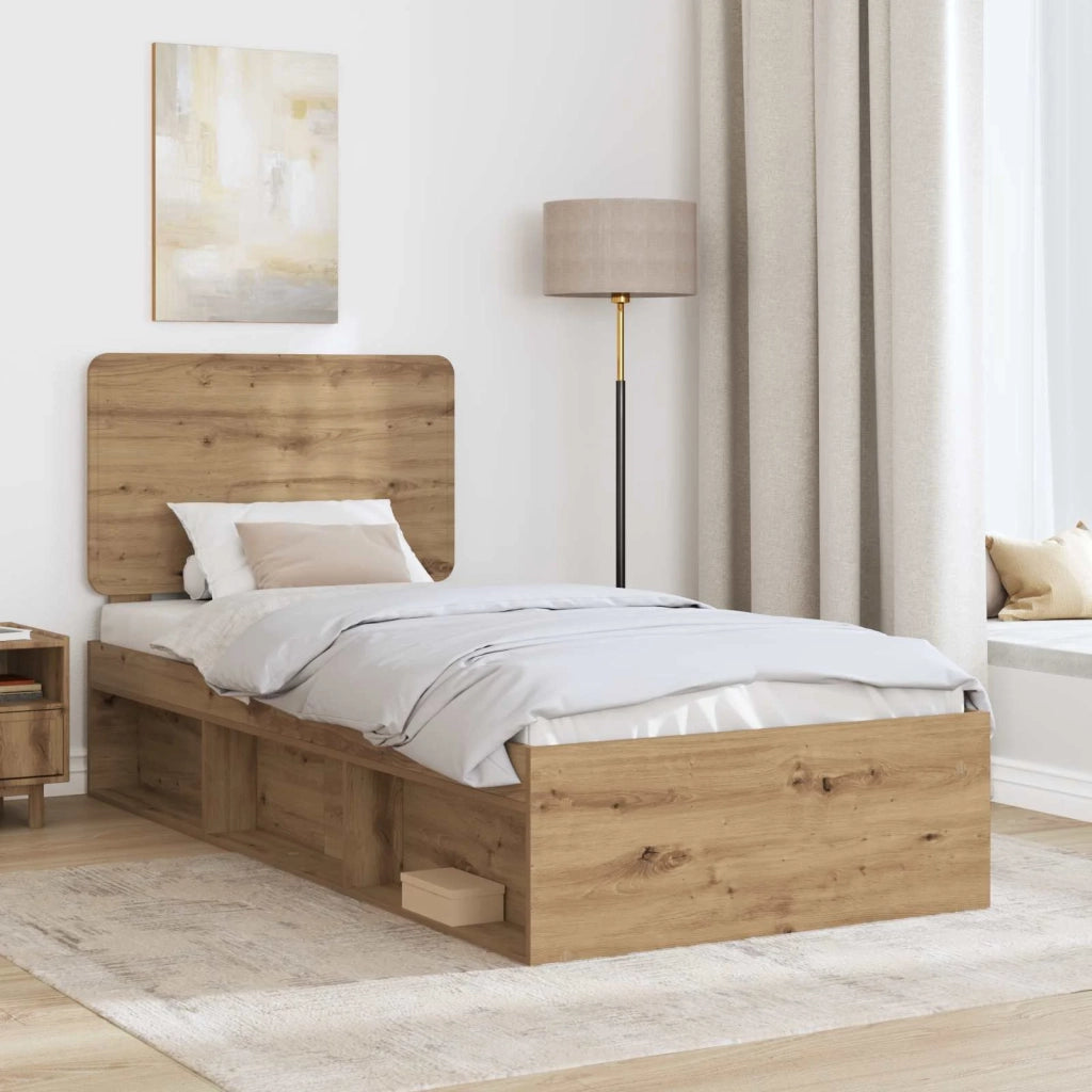 Struttura del letto Rovere Artigianale 100 x 200 cm 3412532
