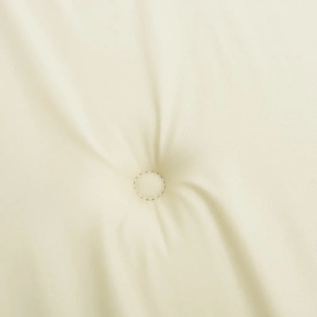 Cuscini per Sedie 6 pz | Cuscini per sedie Crema 120x50x3 cm in Tessuto