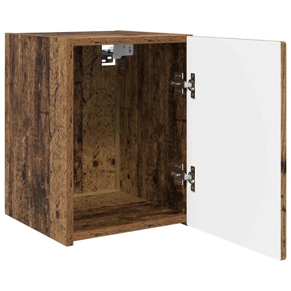Mobile TV da Parete | Armadietto TV | Mobile Porta TV Legno vecchio 30 x 31 x 40 cm