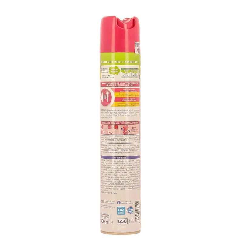 EMULSIO SPRAY MANGIA POLVERE 400 ML MAGNOLIA GELSOMINO OKY