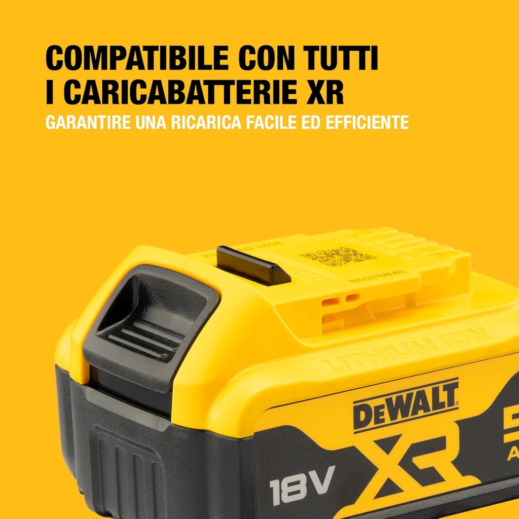 DeWalt Kit Completo da 18V: Trapano, Avvitatore a Impulsi, Smerigliatrice, Martello tassellatore DCK422P3T-QW