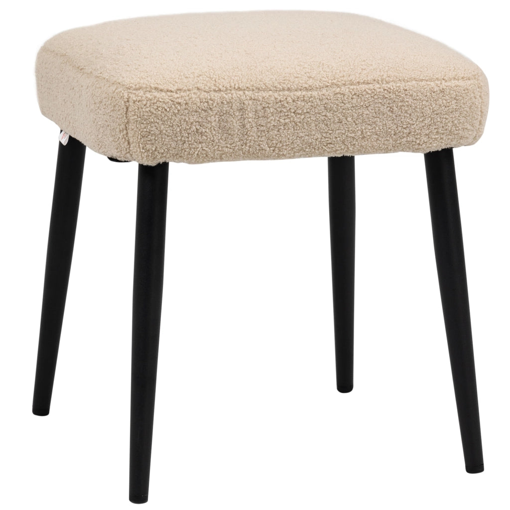 Pouf Teddy ¨C Minimal ¨C Beige